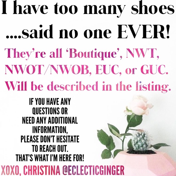 💕🖤I have too many shoes...said no one ever!🖤💕 - Picture 1 of 6